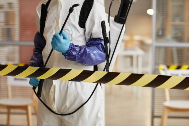 Professional Biohazard Cleanup technician working in Diablo, CA